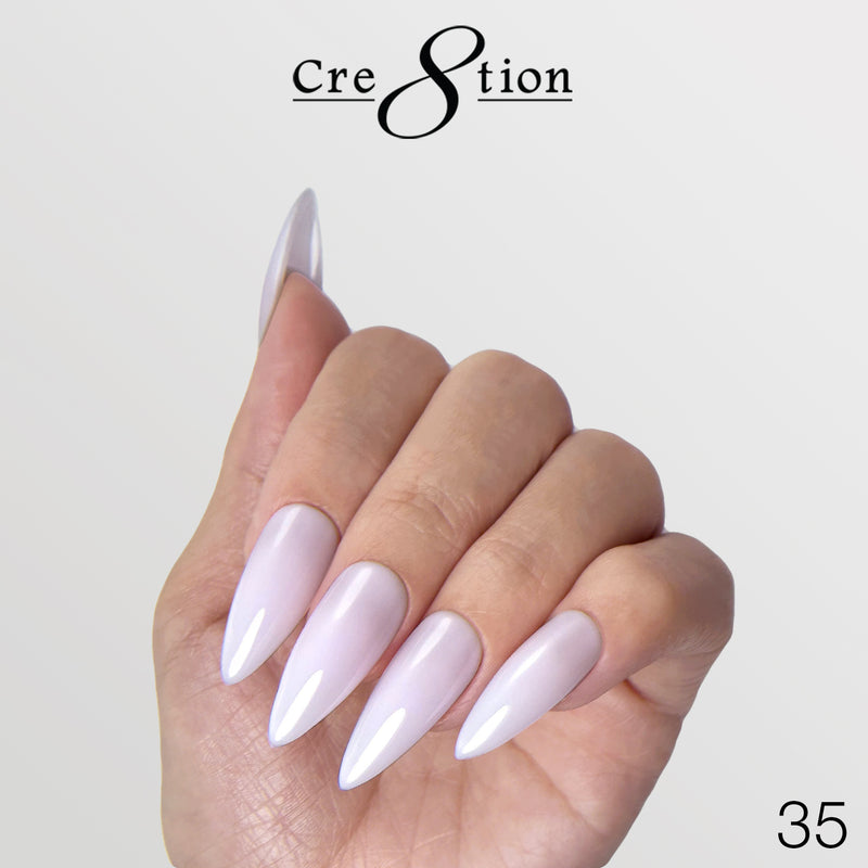 Cre8tion Gel Collection - Overlay/ Brush on Builder 0.5oz 45 Colors