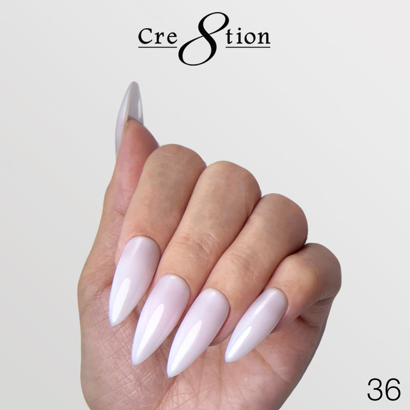 Cre8tion Gel Collection - Overlay/ Brush on Builder 0.5oz 45 Colors