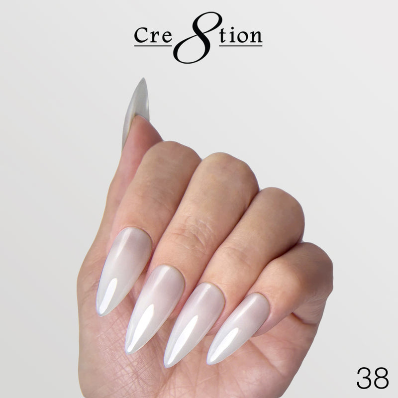 Cre8tion Gel Collection - Overlay/ Brush on Builder 0.5oz 45 Colors