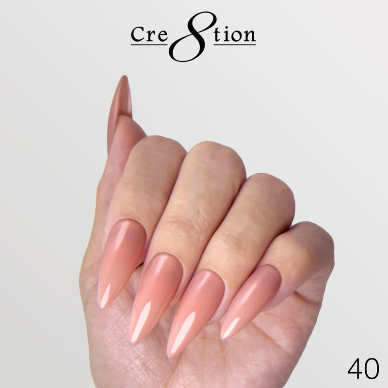 Cre8tion Gel Collection - Overlay/ Brush on Builder 0.5oz 45 Colors