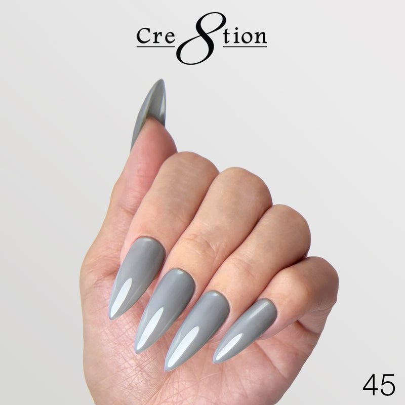 Cre8tion Gel Collection - Overlay/ Brush on Builder 0.5oz 45 Colors