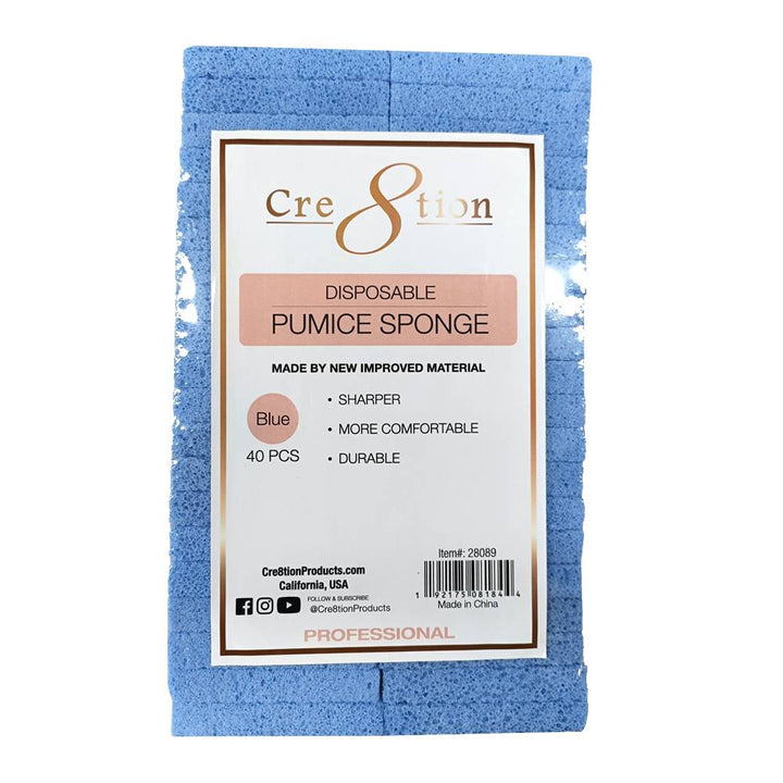 Cre8tion Disposable New Sharper Pumice Sponge