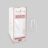 Cre8tion Soft Gel Tips - ALMOND Refill Tip (100pcs/box)