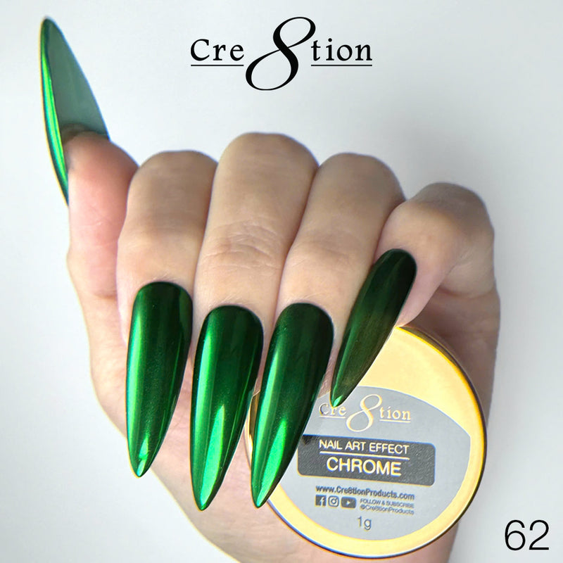 Cre8tion -  Chrome Nail Art Effect 62 - 1g