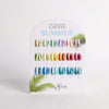 Cre8tion Counter Display Color Chart - Cat Eye Summer 18 colors (37-48 & 139-144)