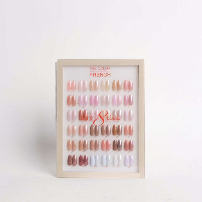 Cre8tion Acrylic Booklet - French Collection 36 colors