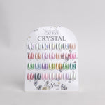 Cre8tion Counter Display Color Chart - Cat Eye Crystal 28 colors (49-54 & 73-94)