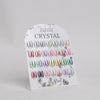Cre8tion Counter Display Color Chart - Cat Eye Crystal 28 colors (49-54 & 73-94)