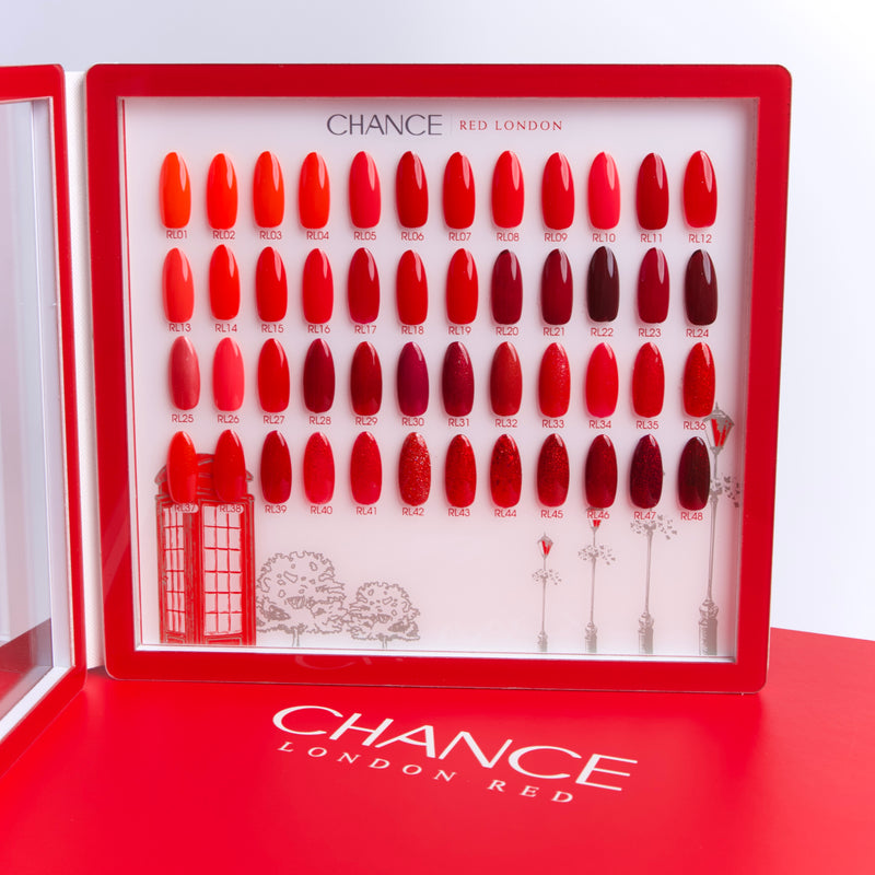Chance "Red London" Gel Full Kit 48 Colors