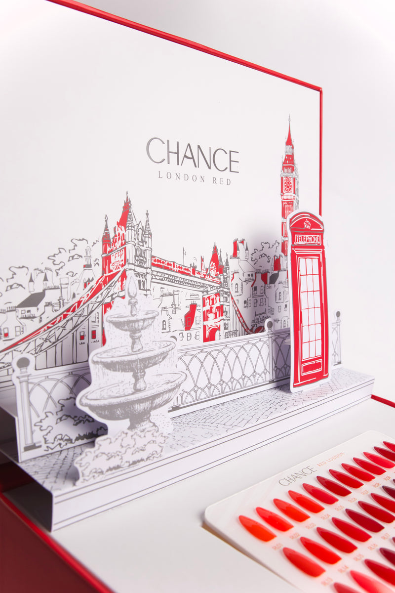 Chance "Red London" Gel Full Kit 48 Colors