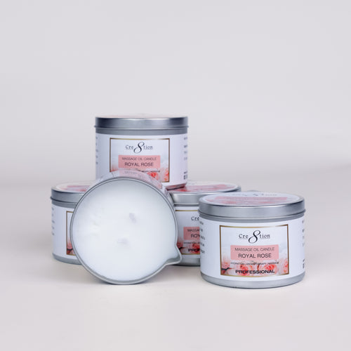 Cre8tion Massage Oil Candles 6oz - ROSE