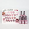 Chance Mauve Memories Collection 0.5oz - 18 Colors w/ 1 Counter Display & 6 Chance No Wipe Top Coat 0.5oz