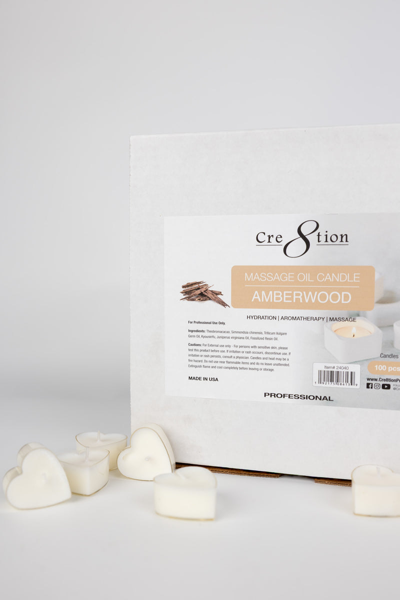 Cre8tion Massage Oil Candles - Tealight 0.5oz