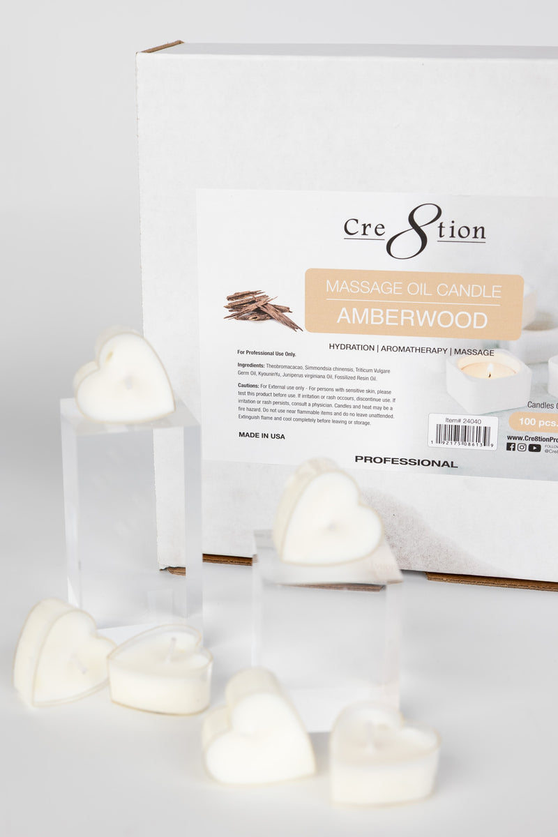 Cre8tion Massage Oil Candles - Tealight 0.5oz