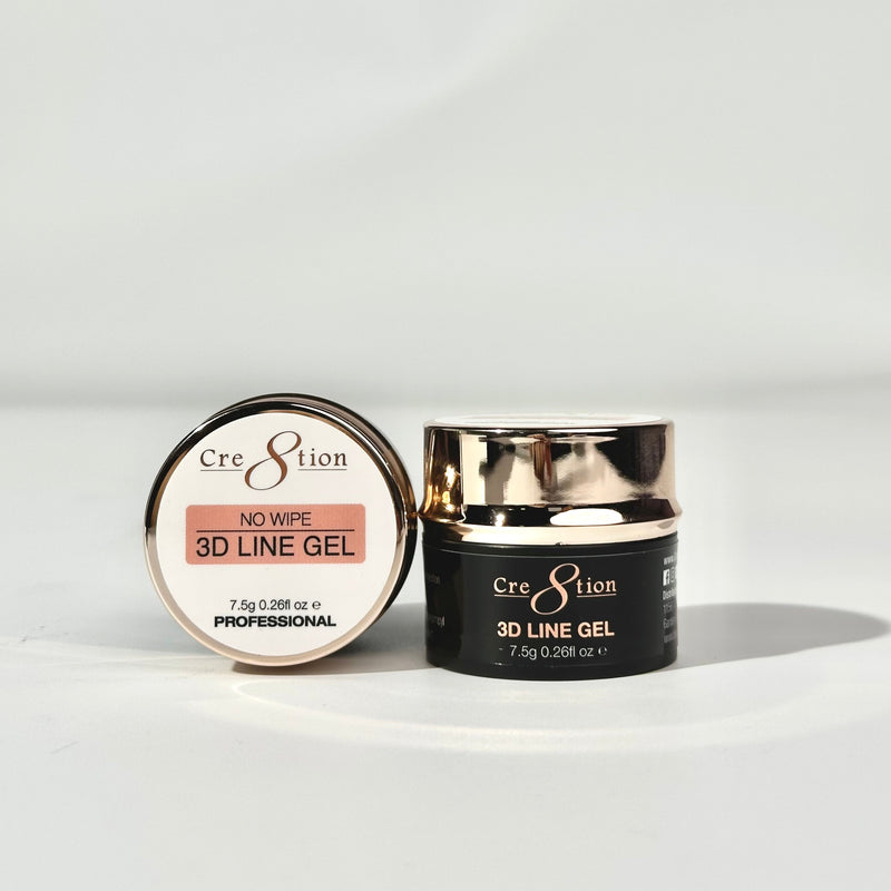 Cre8tion No Wipe 3D Line Gel in Jar 0.26oz