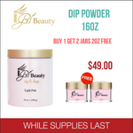 iGel Dip Powder - 16oz - Buy 1 Get 2 Jar 2oz Free