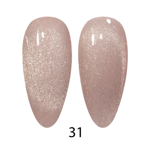 DND DC CAT EYE 9D - CREAMY CAT EYE - 31 Fossil Ice