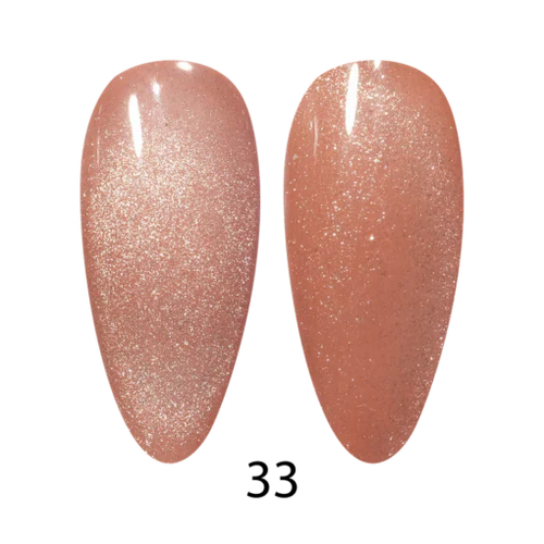 DND DC CAT EYE 9D - CREAMY CAT EYE -  33 Sunset Majesty