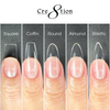 Cre8tion Soft Gel Tips - Full Set 24 Styles w/ 1 Display Shape Chart