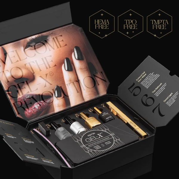 Apres New Signature Gel-X Kit with Mini Box Tips