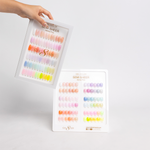 Cre8tion Hema Free Semi-Sheer Collection 0.5oz - Full Set 72 Colors with Color Book