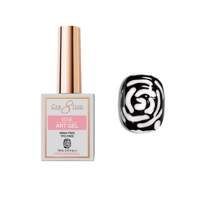 Cre8tion The Edge Art Gel Black 0.5oz