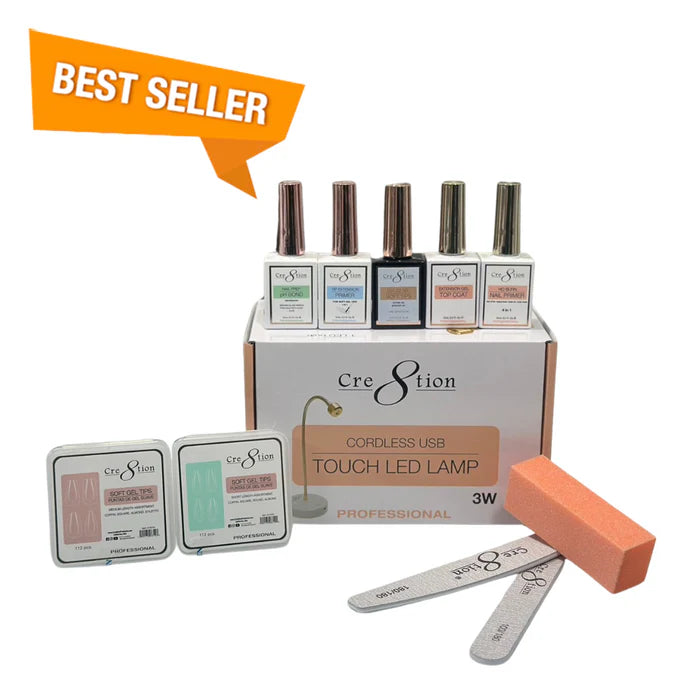 Cre8tion "CAREER GEL TIP EXTENSION" Starter Kit