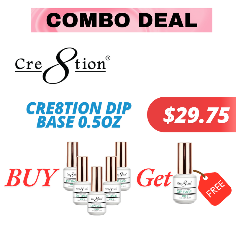 Cre8tion #2 - DIP BASE 0.5oz Buy 5 Get 1 Free