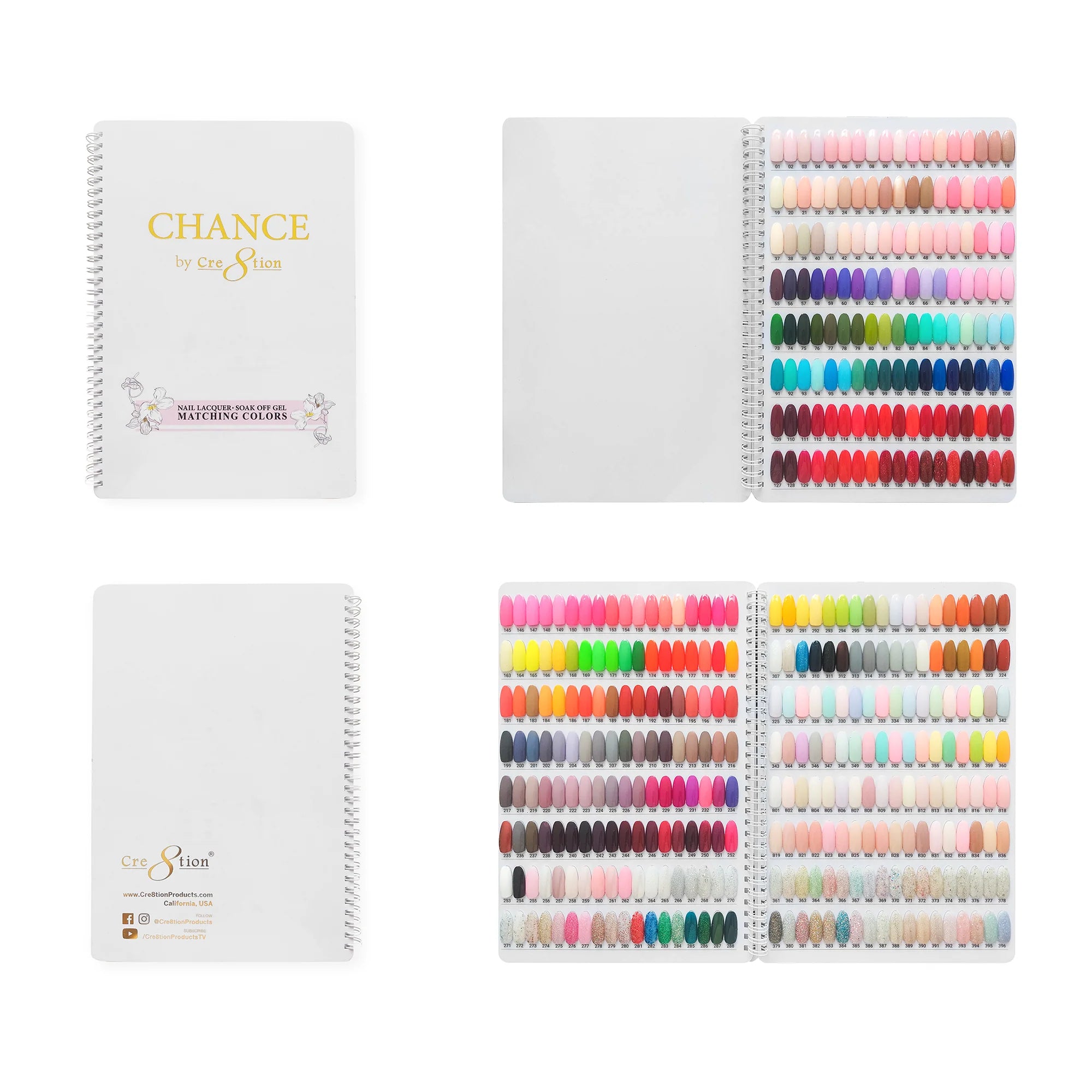 One Chance! 　フィルイン・カラー　スプレッド・ワンズ・カラー ChanceDuo36colorsGlitter_Pearl