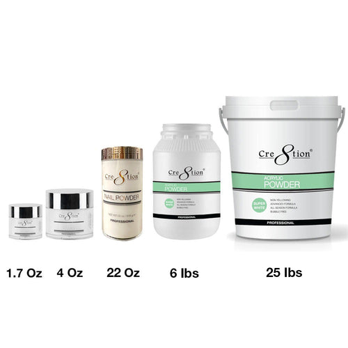 Cre8tion - Acrylic Powder - Super White