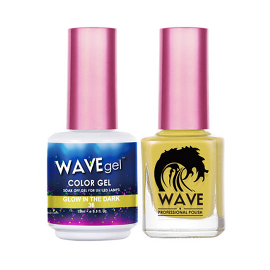 Wavegel Matching Duo 0.5oz - Glow in The Dark - 36