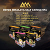 Pyramid Detox Himalaya Salt Candle Spa SINGLE BOX - 6 in 1 - 5 scents
