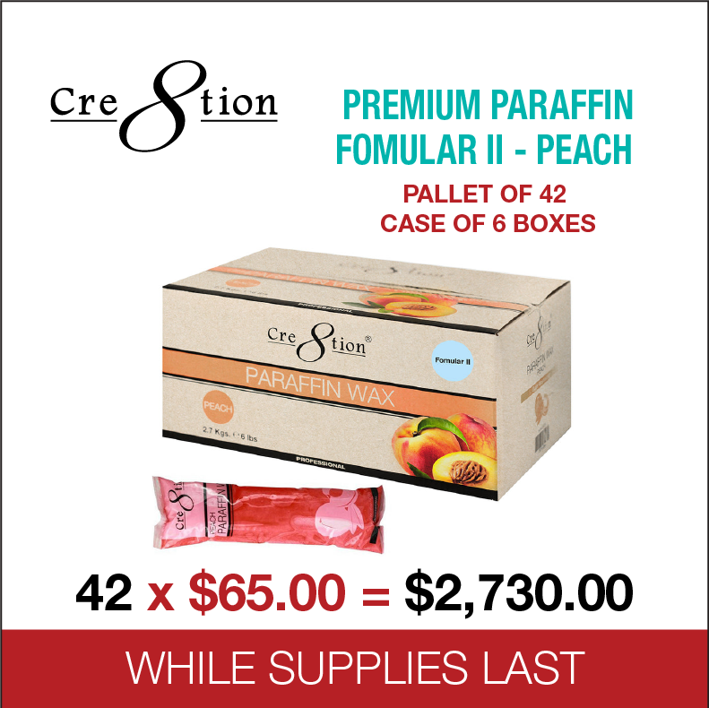 Cre8tion Premium Paraffin Fomula II - Peache