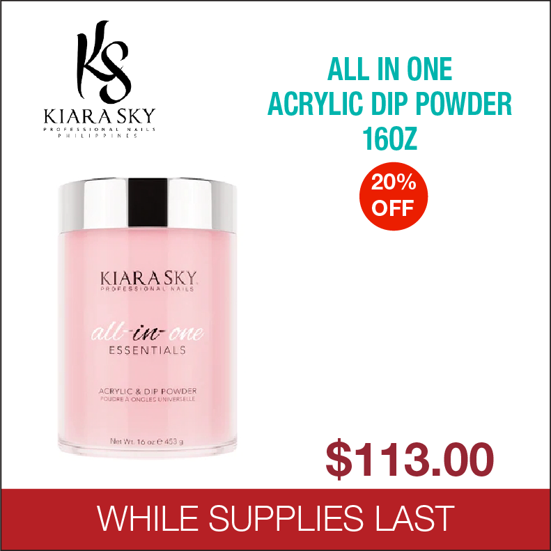 Kiara Sky All In One - Acrylic Dip Powder - 16oz