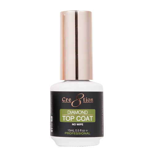 Cre8tion Diamond Soak Off Gel No Wipe Top Coat