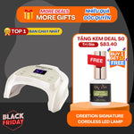 (Black Friday 2024 Deal) Cre8tion Cordless LED Lamp - Buy 1 Get 12 Top Diamond 0.5oz Free