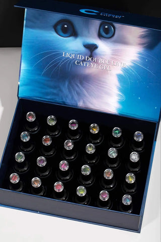 Chisel Liquid Double Line CatEye Kit 24 Colors – Skylark