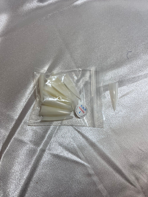 USN Natural Stiletto Tips - Bag of 50