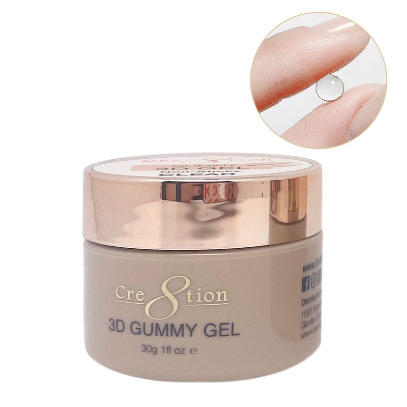 Cre8tion Gummy 3D Gel in Jar 30g Clear