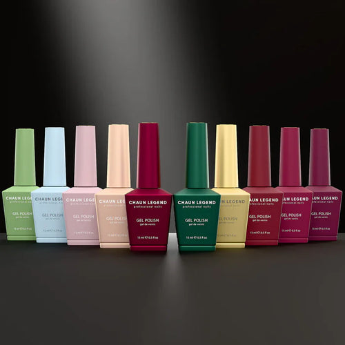 Chaun Legend - Gel Polish 0.5oz - Christmas Set 10 Colors