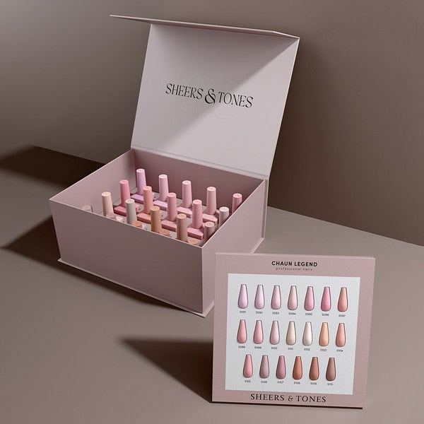 Chaun Legend Sheers & Tones Collection 20 colors