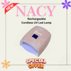 NACY Rechargeable Cordless UV/Led Lamp - Diamond Pink