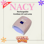 NACY Rechargeable Cordless UV/Led Lamp - Diamond Pink