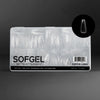 SOFGEL SOFTIPS PRO™ XII Standard Coffin Long (Box of 500pcs)