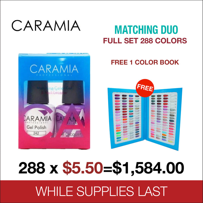 Caramia Matching Duo - Full Set 288 colors w/ 1 Color Book