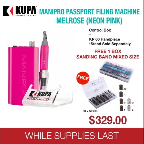 Kupa - Mani-Pro Passport Filing Machine - 220V/110V KP-60 Included