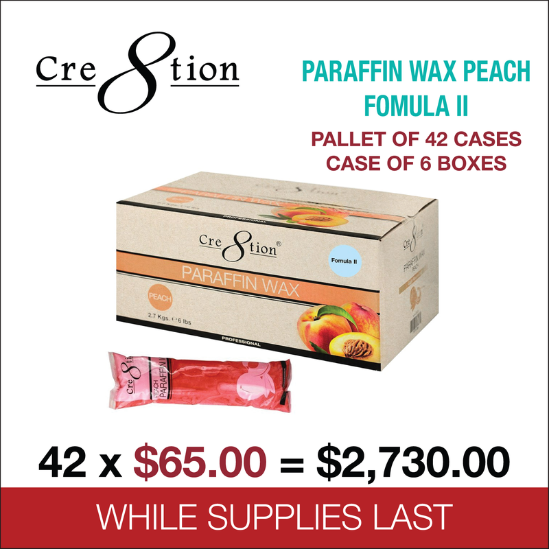 Cre8tion Premium Paraffin Fomula II - Peache