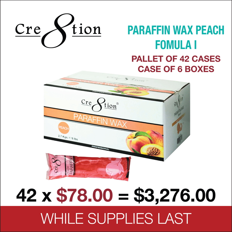 Cre8tion Premium Paraffin Fomula I - Peach