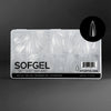 SOFGEL SOFTIPS PRO™ XII Standard Stiletto Long (Box of 500pcs)