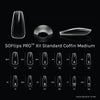 SOFGEL SOFTIPS PRO™ XII Standard Coffin Medium (Box of 780pcs)